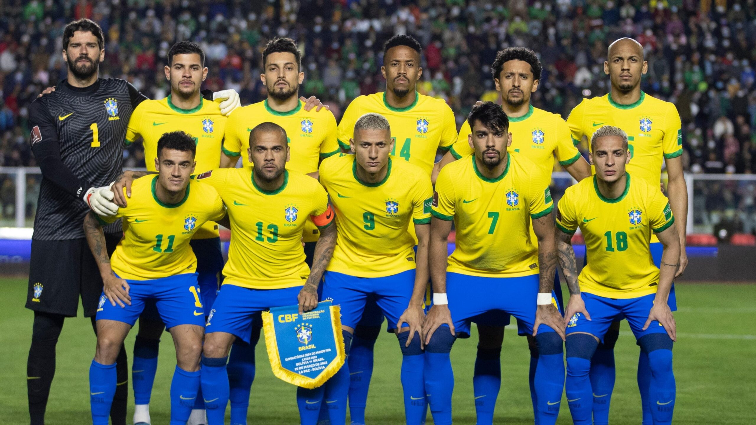 Brazil National Football Team Standings